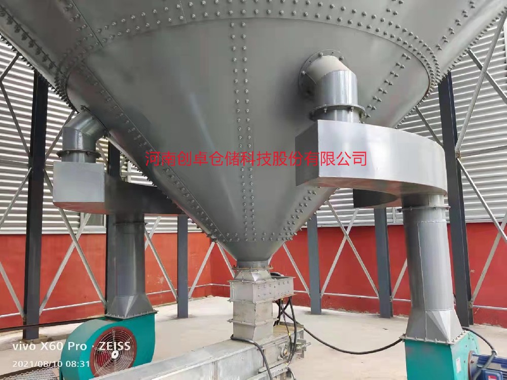 筒仓通风口及离心通风机